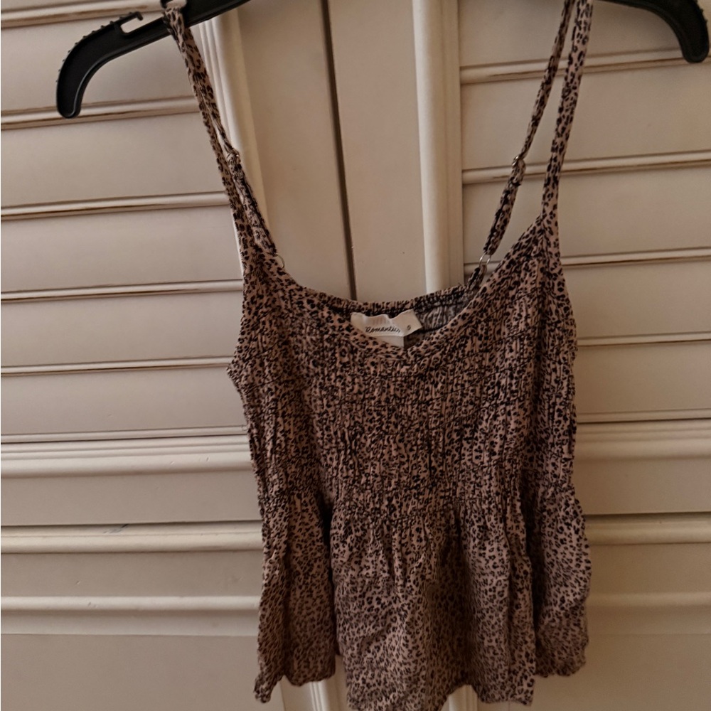 URBAN Romantics Brown Leopard Camisole
